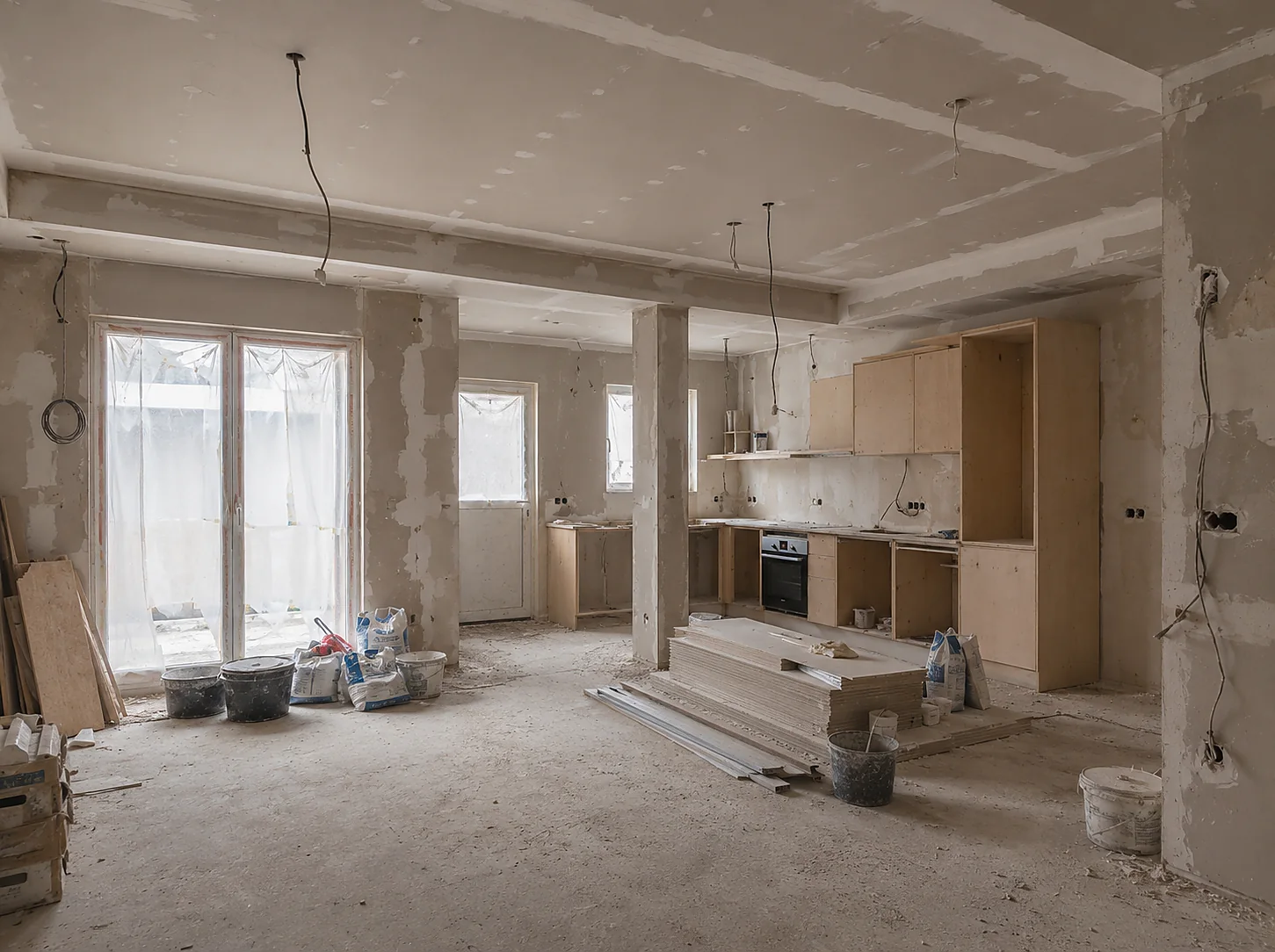 Apartamento K38 antes de la reforma de Puntoreforma